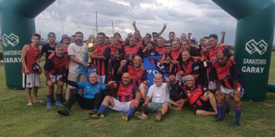 El festejo del campe&oacute;n San Lorenzo de Santa Fe
