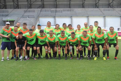 CEC en un partido en el Estadio &Uacute;nico de La Pedrera. 