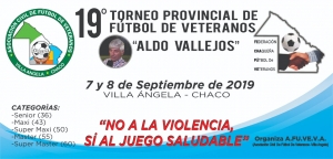 Villa Angela sede del Campeonato Provincial de f&uacute;tbol de Veteranos
