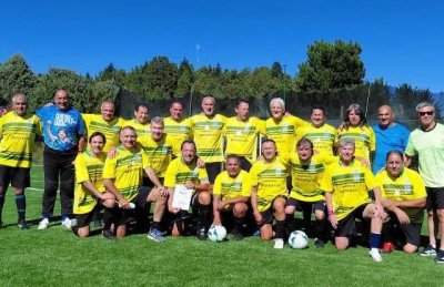 Varios integrantes del equipo ya emprendieron el recorrido rumbo al Nacional. 