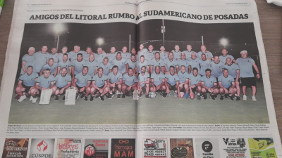 Amigos del Litoral de Santa Fe, en primera plana