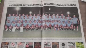 Amigos del Litoral de Santa Fe, en primera plana