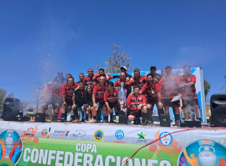 Deportivo Mec&aacute;nicos Tractores de Calama, presente en el Sudamericano. 
