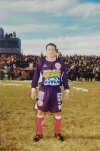 Ezequiel Carassai logr&oacute; el ascenso con Alumni. 