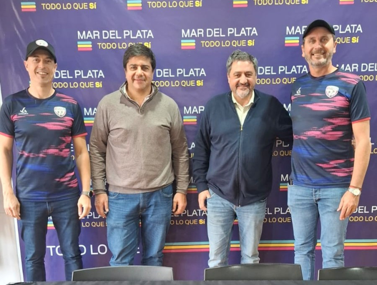 López, D´Andrea, Martín y Weglin durante la audiencia de este lunes.