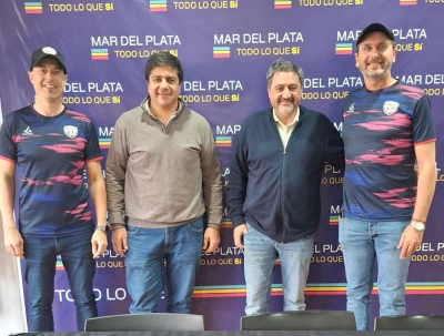 López, D´Andrea, Martín y Weglin durante la audiencia de este lunes. 