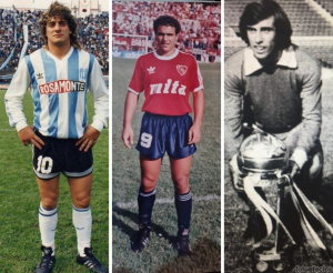 Garc&iacute;a, Ubaldi y Ru&iacute;z Moreno, figuras del f&uacute;tbol en el Nacional de Paran&aacute;. 