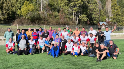 Viajeros del Sur entrenó en Lago Puelo, Chubut. 