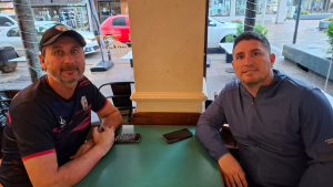 Weglin y Allou coincidieron en trabajar de manera conjunta. La AAVF y Crucero del Norte mantienen una excelente relación. 