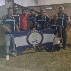 12 de Octubre de General Vedia, el agasajo al campe&oacute;n