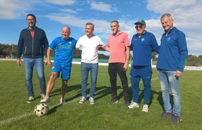 Ricardo Fernández dio el puntapié inicial. 