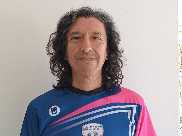 Mario Alvarez (Pico Truncado, Santa Cruz), vocal de la AAVF. 