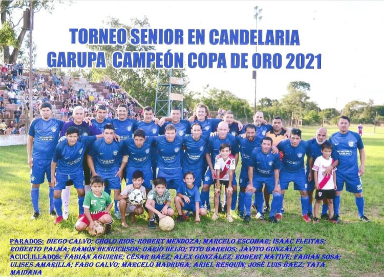 Atl&eacute;tico Garup&aacute;, con pergaminos y preparados para jugar un gran Nacional