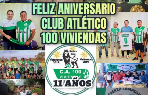 Club Atl&eacute;tico 100 Viviendas de Formosa, un amor para toda la vida