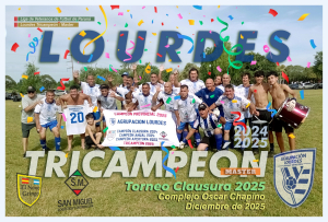 Lourdes, el gran campe&oacute;n de Paran&aacute;. 