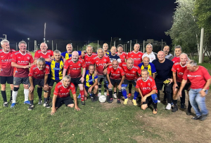 Puso primera. Afuco de Villa Mar&iacute;a +65 ya trabaja por el Bicampeonato Nacional.