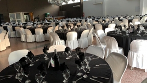El Sal&oacute;n Elegance en Salta, esperando la primera cena