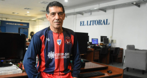 Mario Utrera, el s&iacute;mbolo de San Lorenzo de Santa Fe. 