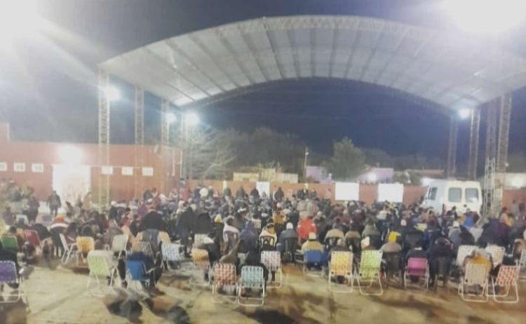 En Castelli, exitoso bingo organizado por V&iacute;ctor Yafrancisco, rumbo a Salta 2024