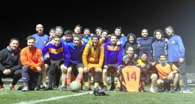 Las categor&iacute;as +35 y +42 de Chapelco durante un entrenamiento semanal. 