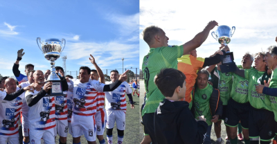 Amigos de Caleta Olivia +49 y Petroqu&iacute;mica de Comodoro Rivadavia +55, los campeones del Primer Regional Patag&oacute;nico