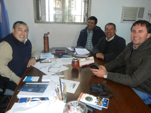 Dirigentes trabajan en la organizaci&oacute;n de la edici&oacute;n 24