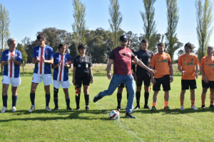 Dar&iacute;o Weglin dio el puntapi&eacute; inicial del Nacional. 