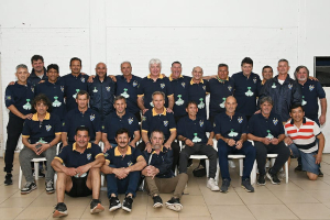 Aqu&iacute; est&aacute;n, estos son. Plantel +55 de Sportivo Guadalupe de Santa Fe.