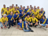 Sportivo Guadalupe de Santa Fe y la foto previa al viaje de los planteles Super Maxi y Master. 