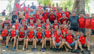 Planteles y entrenadores de la Selecci&oacute;n de Afuco. 