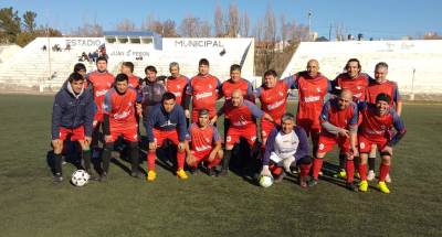 Copita F&uacute;tbol Club, campe&oacute;n provincial de Santa Cruz, presente en el Patag&oacute;nico de Caleta Olivia. 