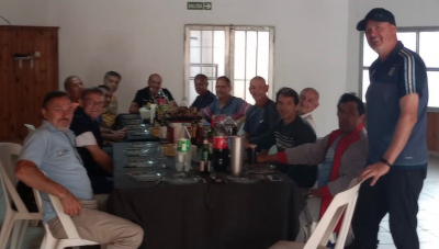 Deportivo Feliciano, amistoso y asado de camaradería